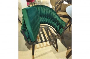 Современный стул с мягкой спинкой (MK-6962-GN)– купить в интернет-магазине ЦЕНТР мебели РИМ